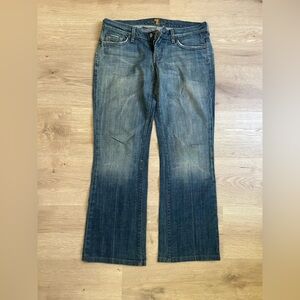 7 for All Mankind Vintage Low Rise Bootcut Jeans Size 30